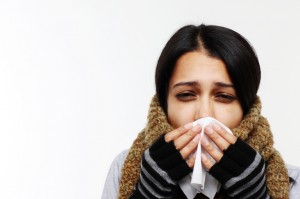 sick woman iStock